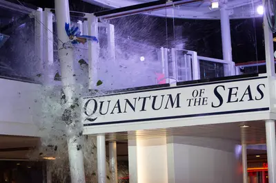 Quantum of the Seas christening