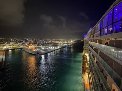 Aruba at night