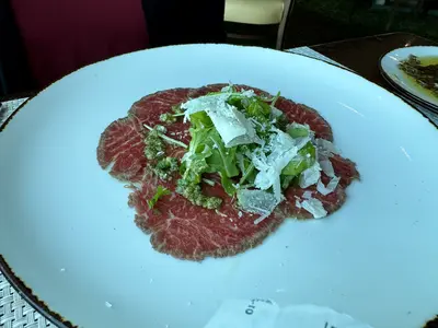 Beef carpaccio