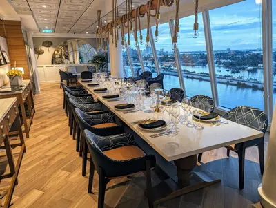 Celebration Table on Icon of the Seas