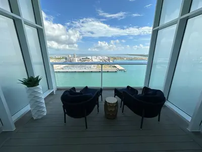 Crown Loft Suite balcony