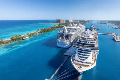 Drone view of Nassau