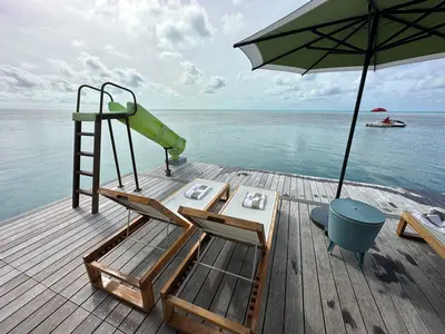 Floating cabana