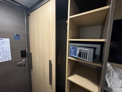 Harmony of the Seas closet and safe