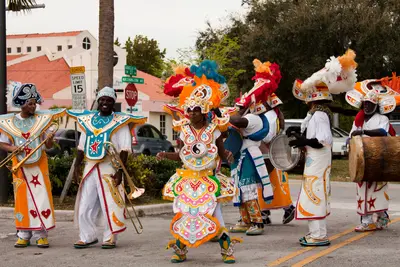 Junkanoo dancers