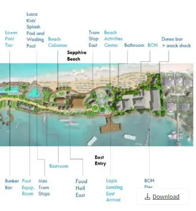 Royal Beach Club master concept plan