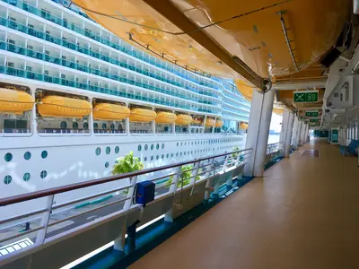 Promenade deck