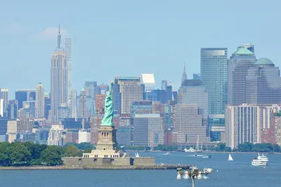 New York as seen from Bayonne