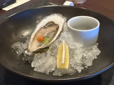 Oyster at Omakase