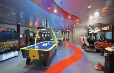 Arcade on Serenade of the Seas