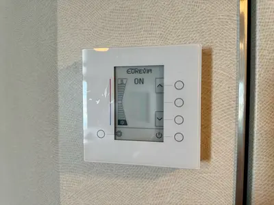 Temperature control in the Balcony Cabin on Utopia of the Seas